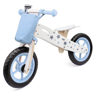 Maxx Kidz - Houten Loopfiets 3 in 1 - Blauw
