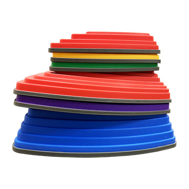 Maxx Kidz Balans stenen felle kleuren - Set van 12 stuks