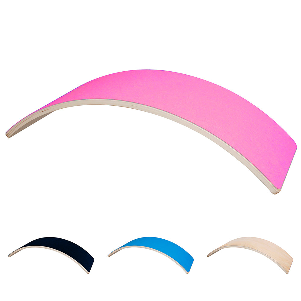Maxx Kidz - Houten balans bord - Kleur roze
