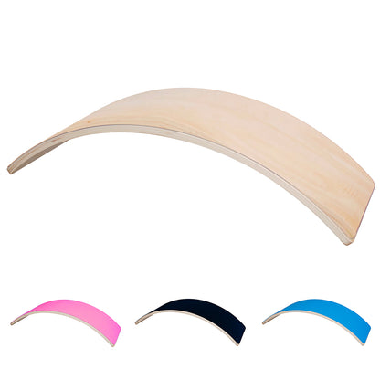 Maxx Kidz - Houten balans bord - Houtkleur