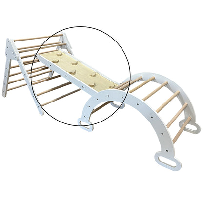 Houten pikler glijplank - Combinatieplank - Triclimb uitbreiding