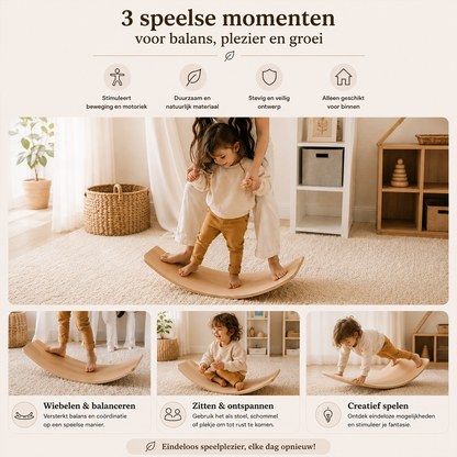 Houten balans bord
