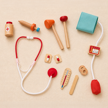 Houten doktersset