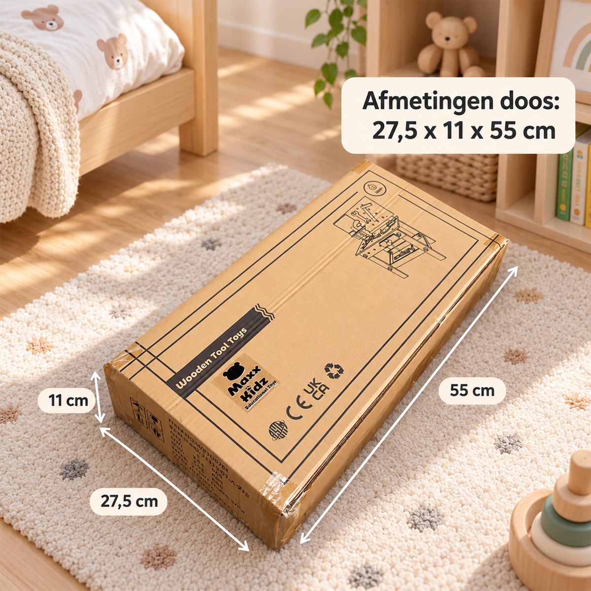 Houten werkbank