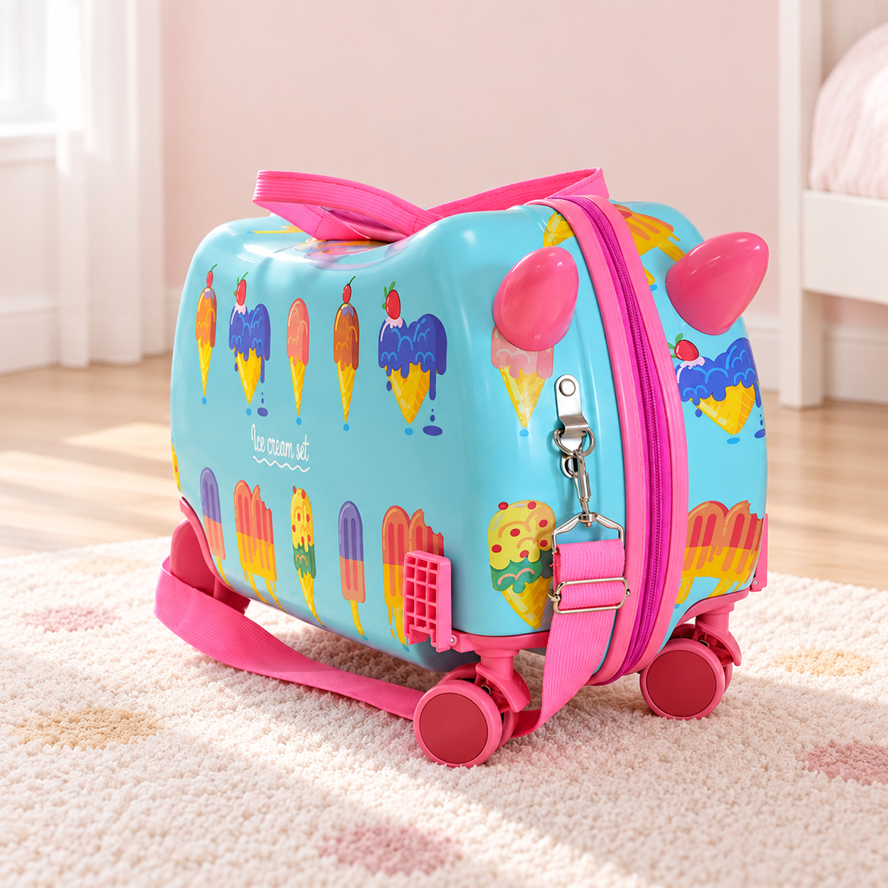 Ride on kinderkoffer ijsco
