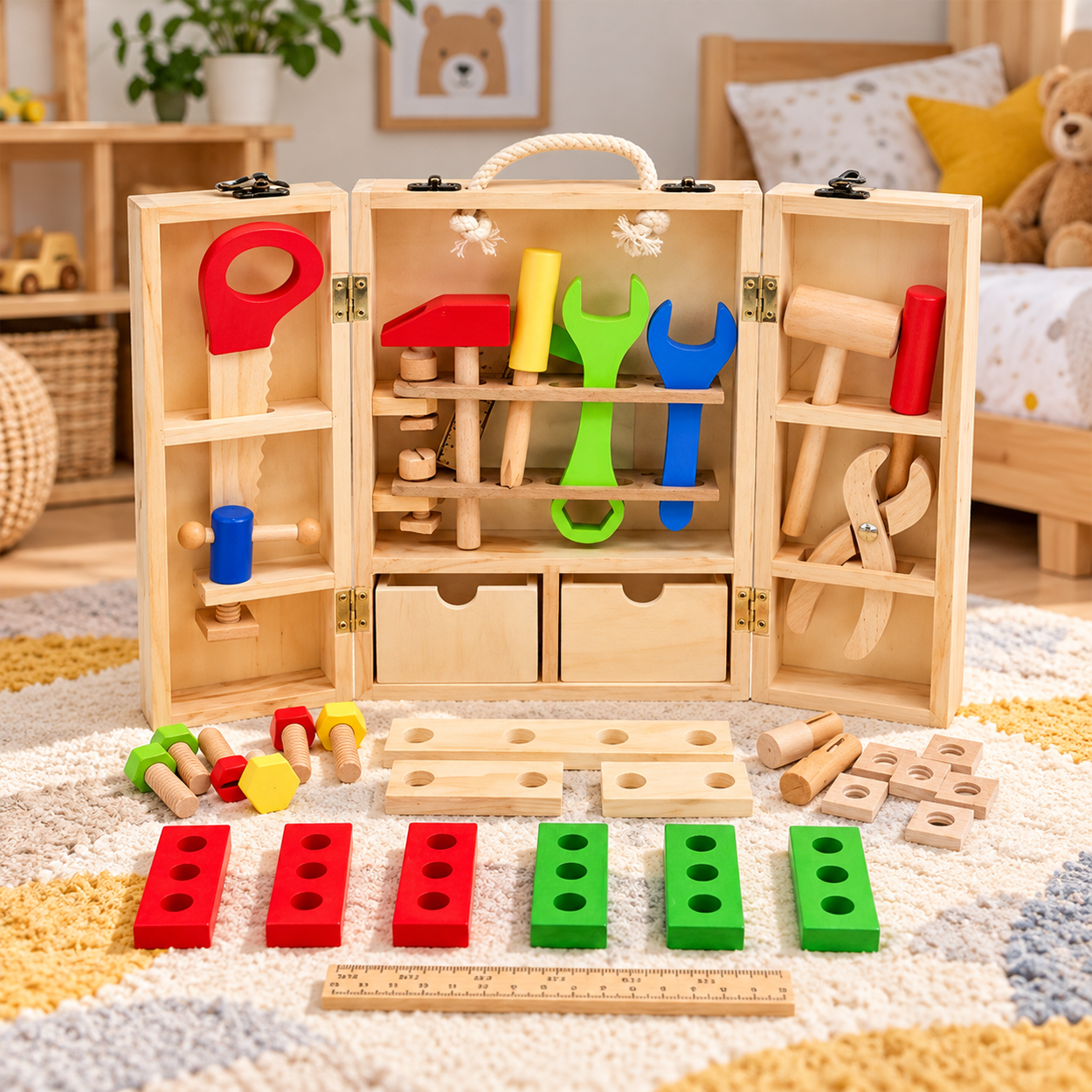Houten Gereedschapset XL