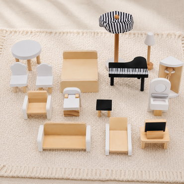 Houten poppenhuis 