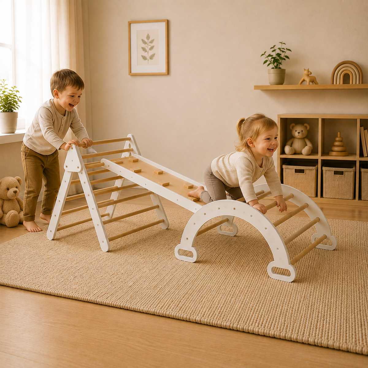 Houten pikler