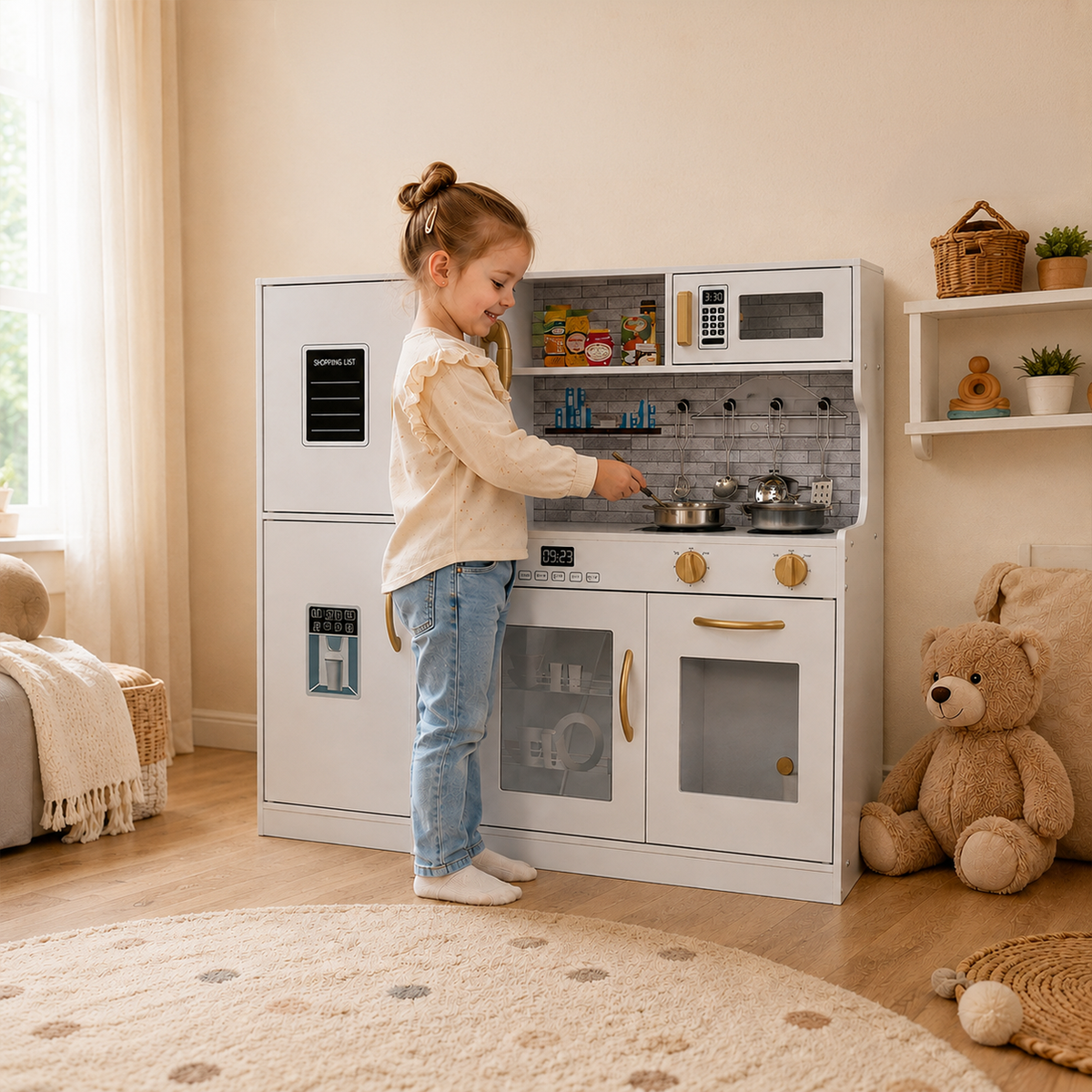 Houten speelkeuken