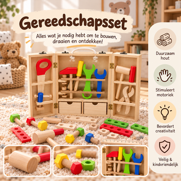 Houten Gereedschapset XL
