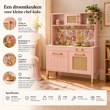 Speelgoed Keuken Roze