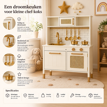  Speelkeuken Wit 