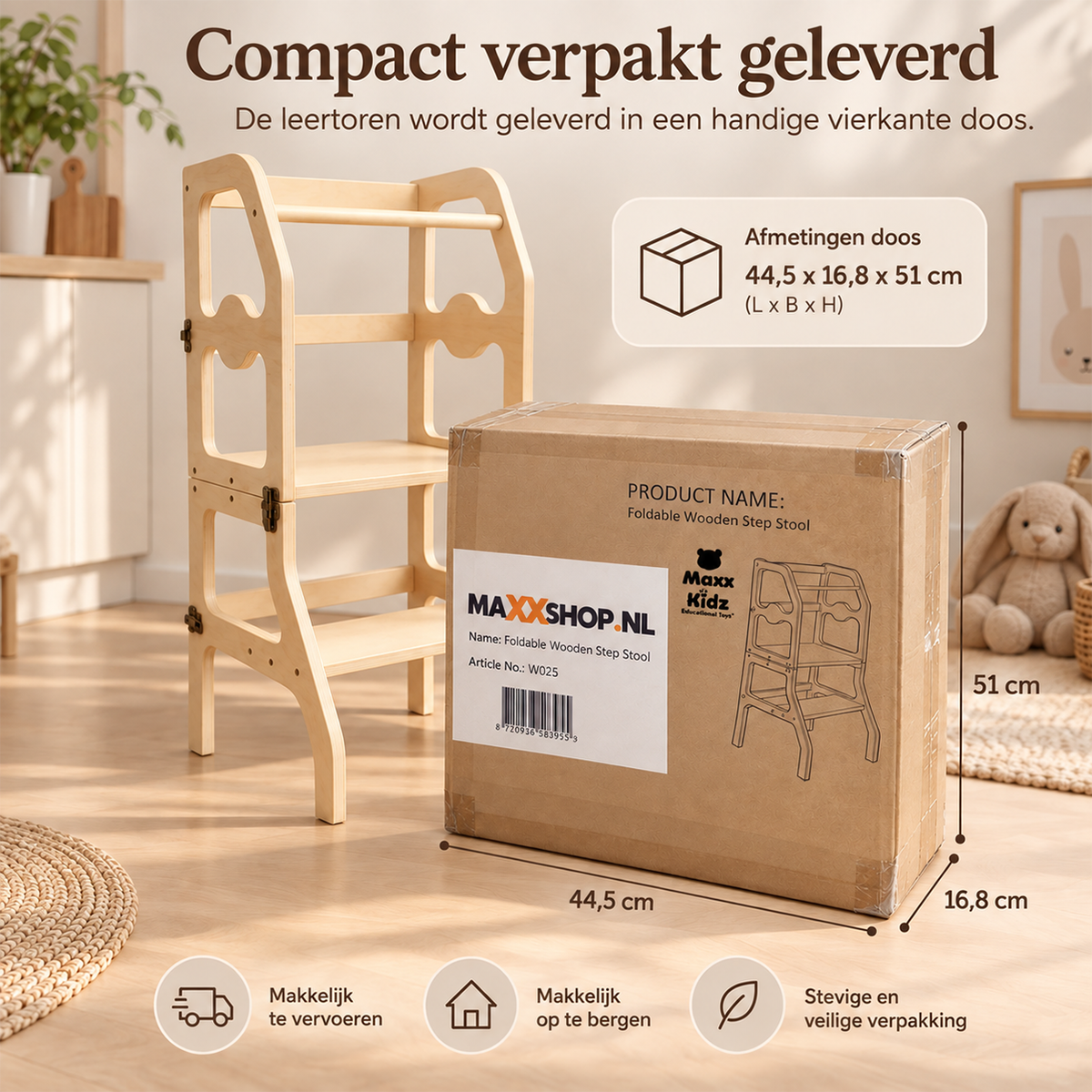 Houten leertoren hout