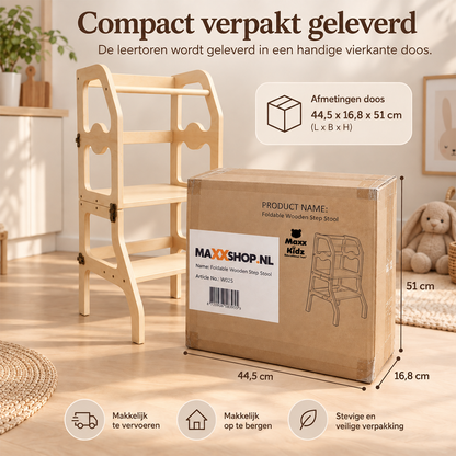 Houten leertoren hout