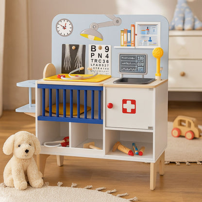 Maxx Kidz - Houten dierenarts set - Verpleegtafel - vanaf 3 jaar