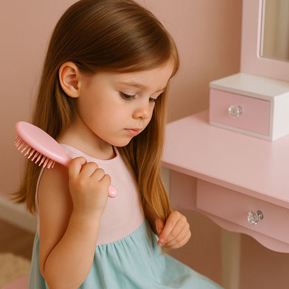 Maxx Kidz - Houten Kaptafel - Roze
