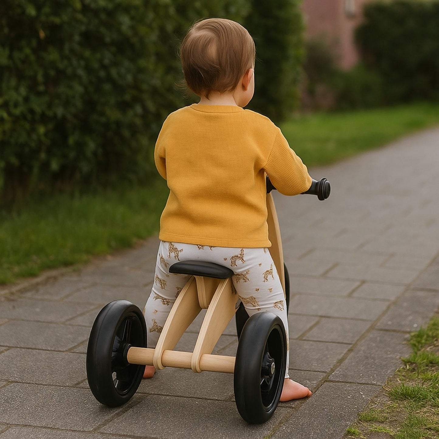 Maxx Kidz - Houten loopfiets 2 in 1