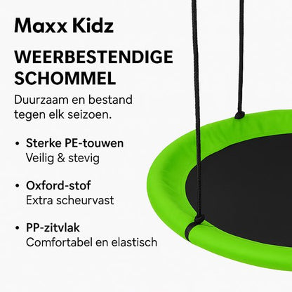 Maxx Kidz Nestschommel Groen 100 cm