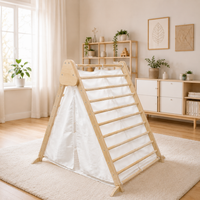 Maxx Kidz - Pikler klimdriehoek - Met tent