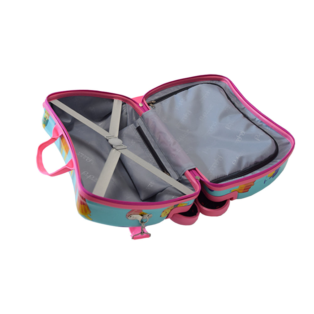Ride on kinderkoffer - Reiskoffer loopfiets - Handbagage - Ijsco variant