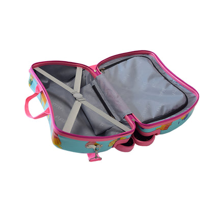 Ride on kinderkoffer - Reiskoffer loopfiets - Handbagage - Ijsco variant