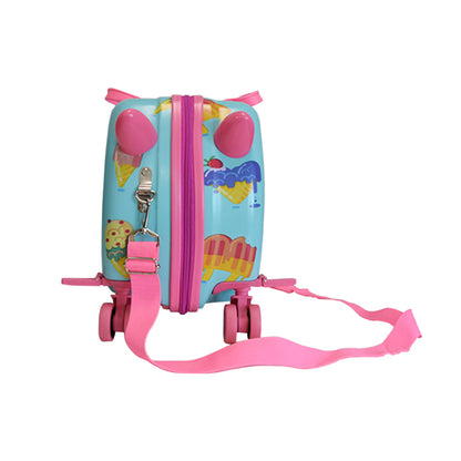 Ride on kinderkoffer - Reiskoffer loopfiets - Handbagage - Ijsco variant
