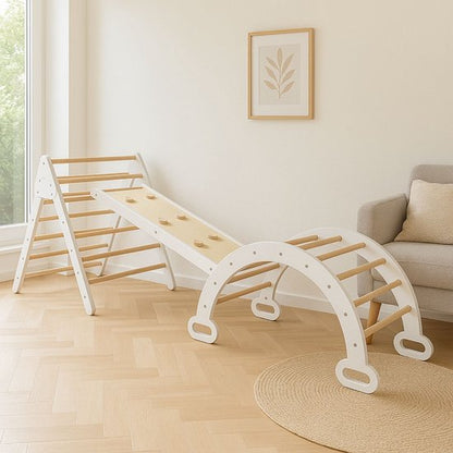Pikler houten klimset - Maxx Kidz - 3-delig