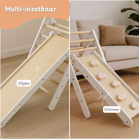 Pikler houten klimset - Maxx Kidz - 3-delig