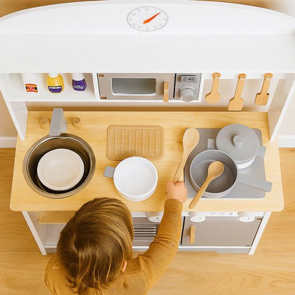 Houten speelkeuken - Wit